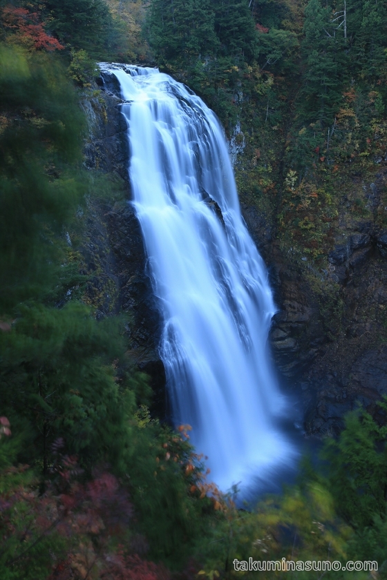 Sanjou-no-taki waterfall at Oze National Park