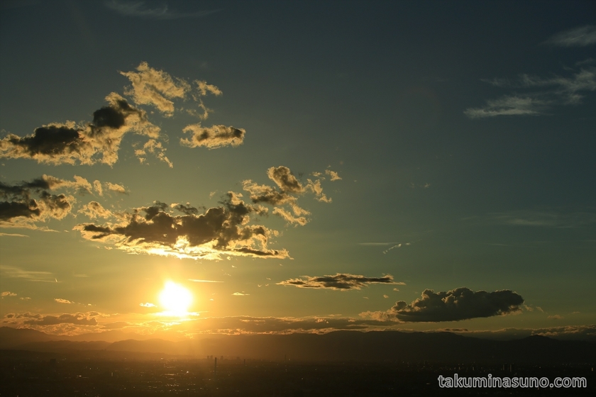 Sunset from Tokyo Metropolitan Tower 2