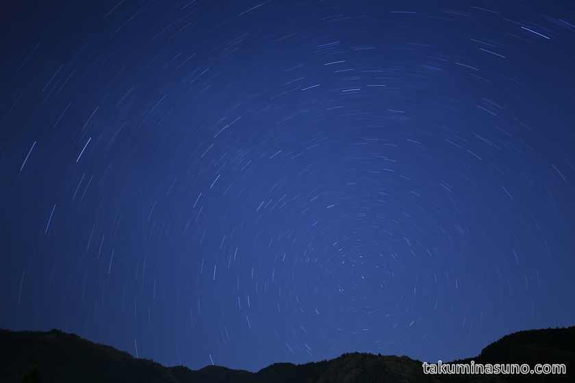 Long Exposure of Starscape at Okutama