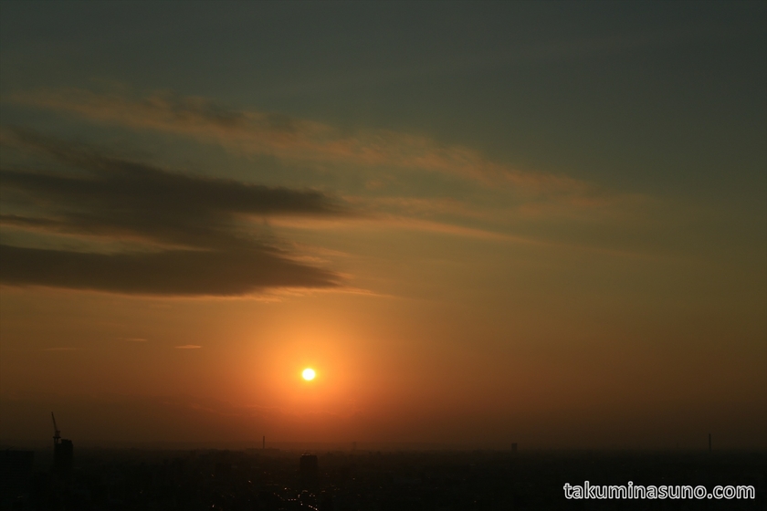 Sunset from Shinjuku
