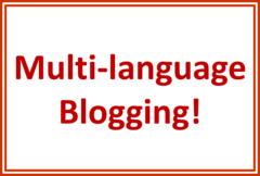 multi-language blogging